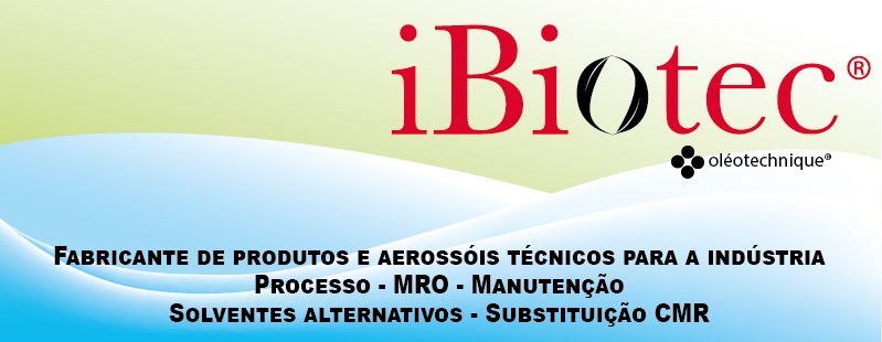 iBiotec, solvente, removedores, galvanizantes, lubrificantes, óleos de corte, óleos, indústrias agroalimentares, lubrificantes certificação NSF, desmoldante plástico, produtos soldagem, proteção anticorrosão, removedores de tinta, spray, desengordurante, Limpeza de travões, detergentes, deteção de fugas gás, SOLVENTES